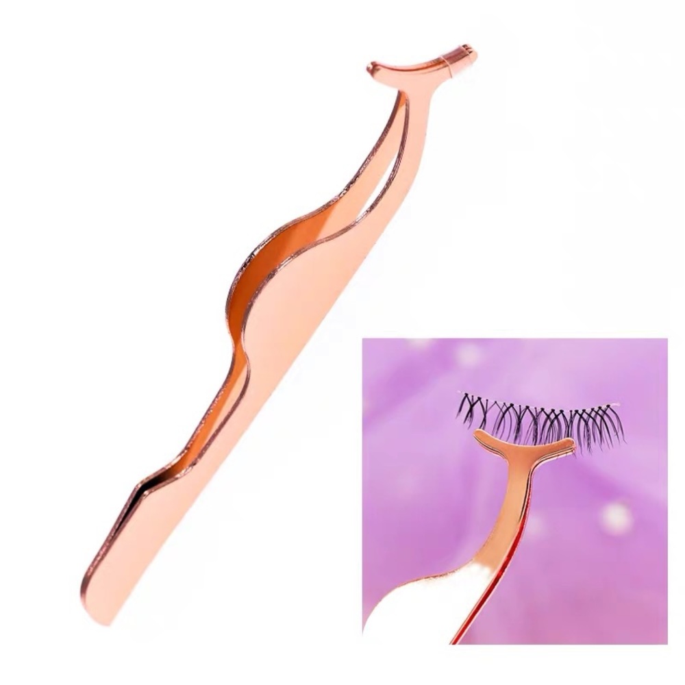 2×Eyelashes tweeter golden application